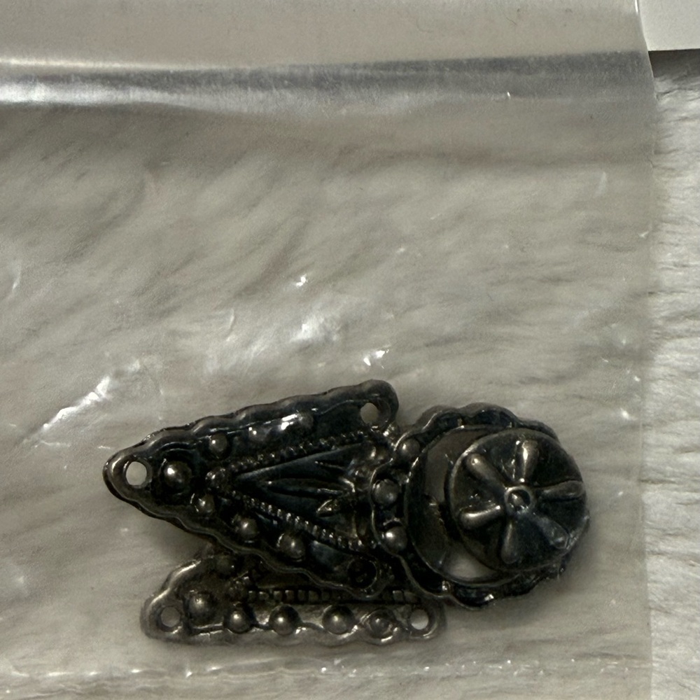 NIP Vikke Norwegian Pewter Replacement Clasps for Sweaters or Bunad